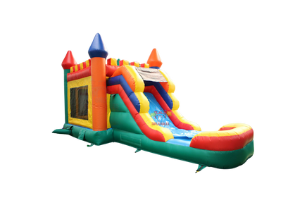 Castle Inflatable Combo Bounce House with Slide - Only Inflatables