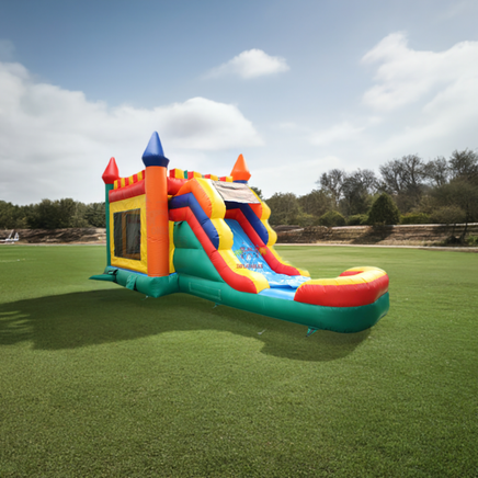 Castle Inflatable Combo Bounce House with Slide - Only Inflatables