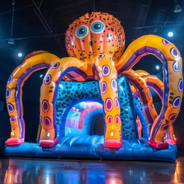 Bubbles Octo Theme Park - Only Inflatables