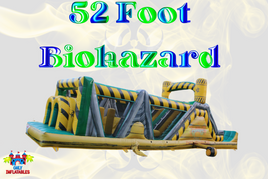 Biohazard Commercial Grade Inflatable Obstacle Course - Only Inflatables